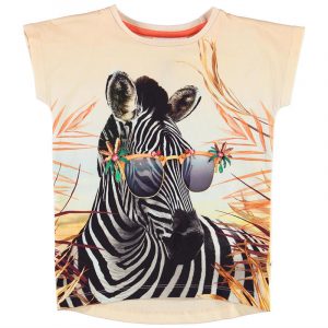 Molo T-shirt Ragnhilde Zebra