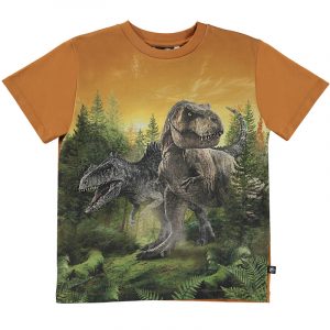 Molo T-shirt Roxo Dino Forest