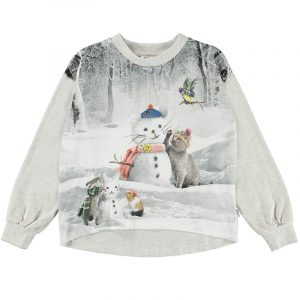 Molo T-shirt Reniza Snow Creatures